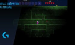 Карта с лабиринтом для Terraria