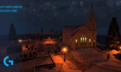 Карта North Yankton из GTA V для Gmod — Night Version