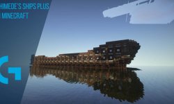 Archimede’s Ships Plus для Minecraft