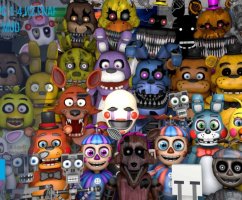 Модели и NPC 1-4 из FNaF для Garry’s mod